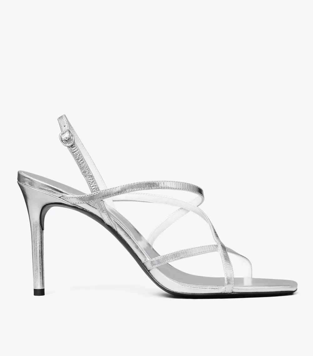 Multi-Strap Heeled Sandal