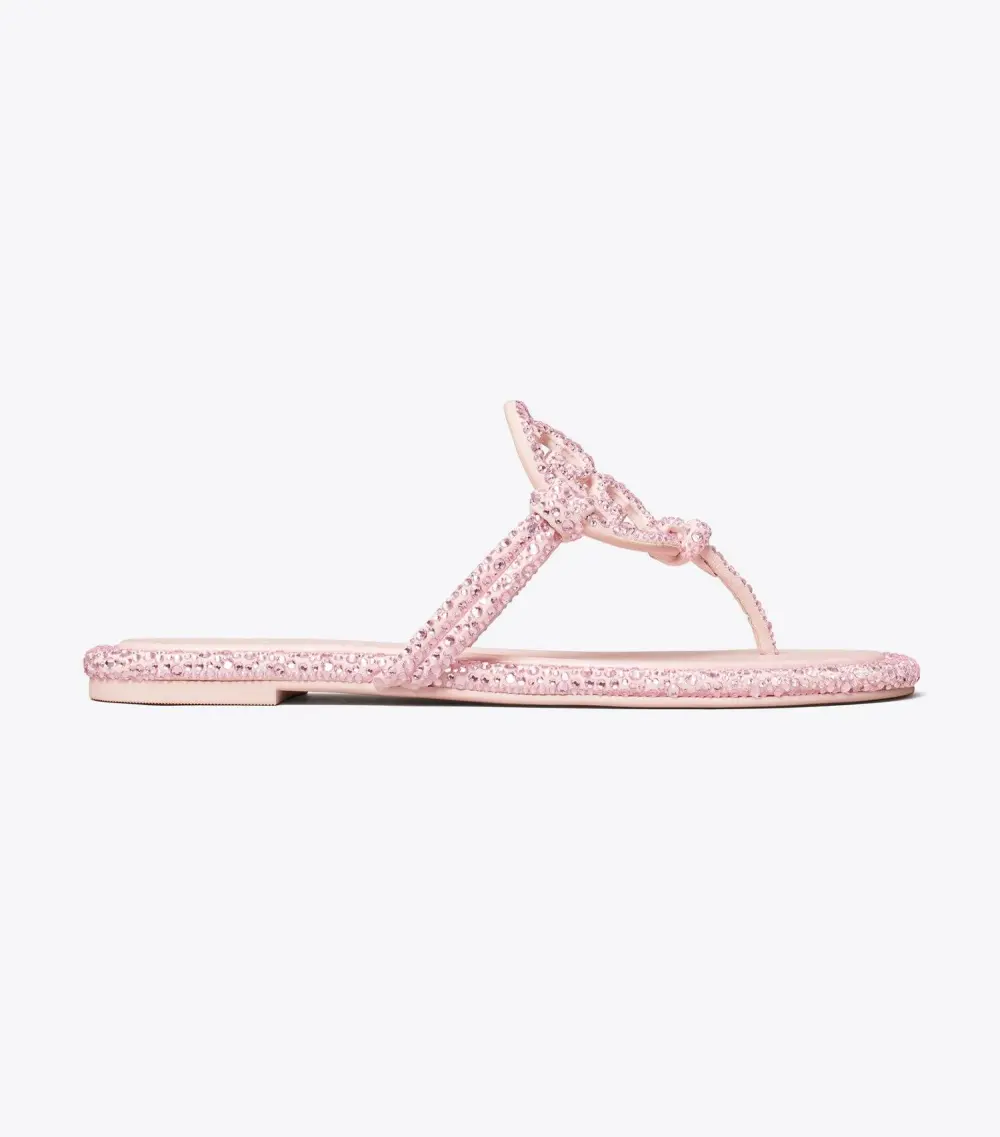TB x BonBon Miller Knotted Crystal Sandal