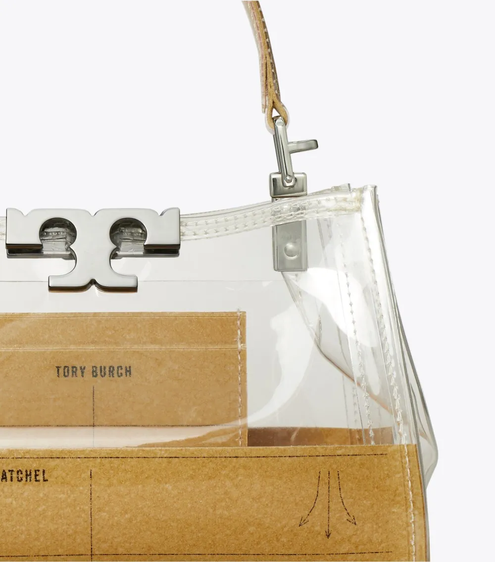 Mini Eleanor Clear Satchel
