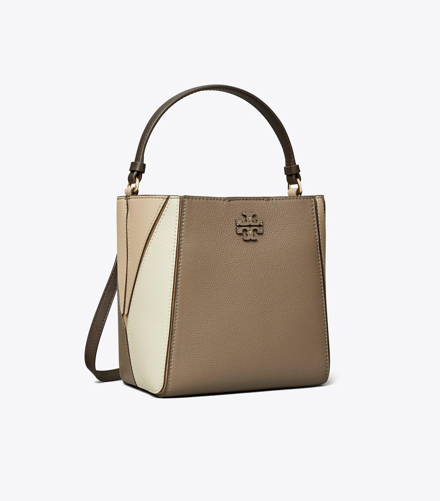 Small McGraw Colorblock Bucket Bag
