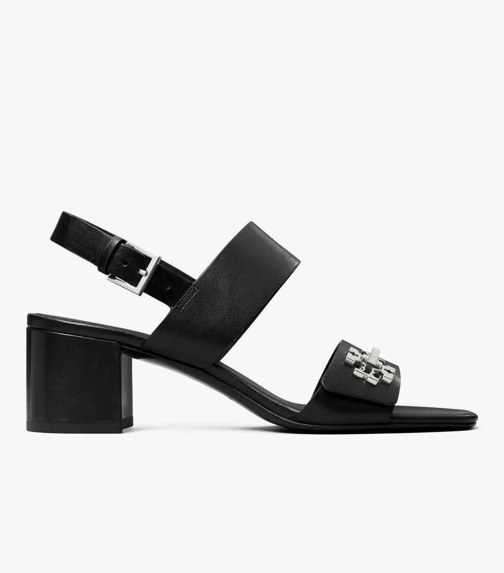 Turnlock Heeled Sandal