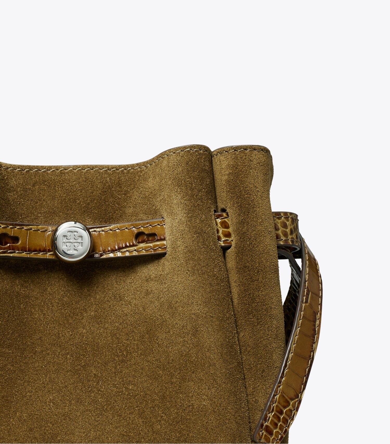 Small Romy Suede Crossbody