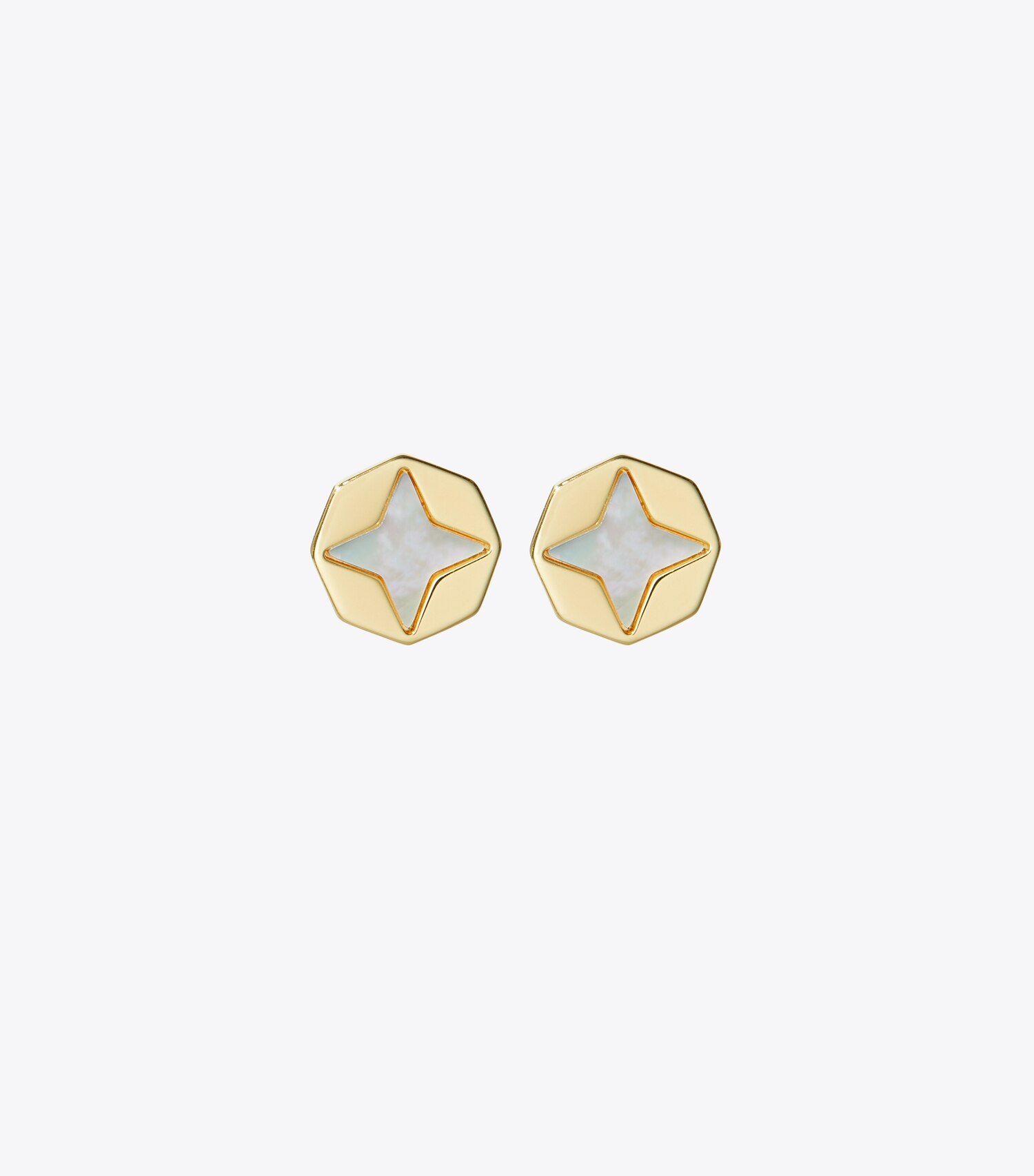 Mother-Of-Pearl Stud Earrings