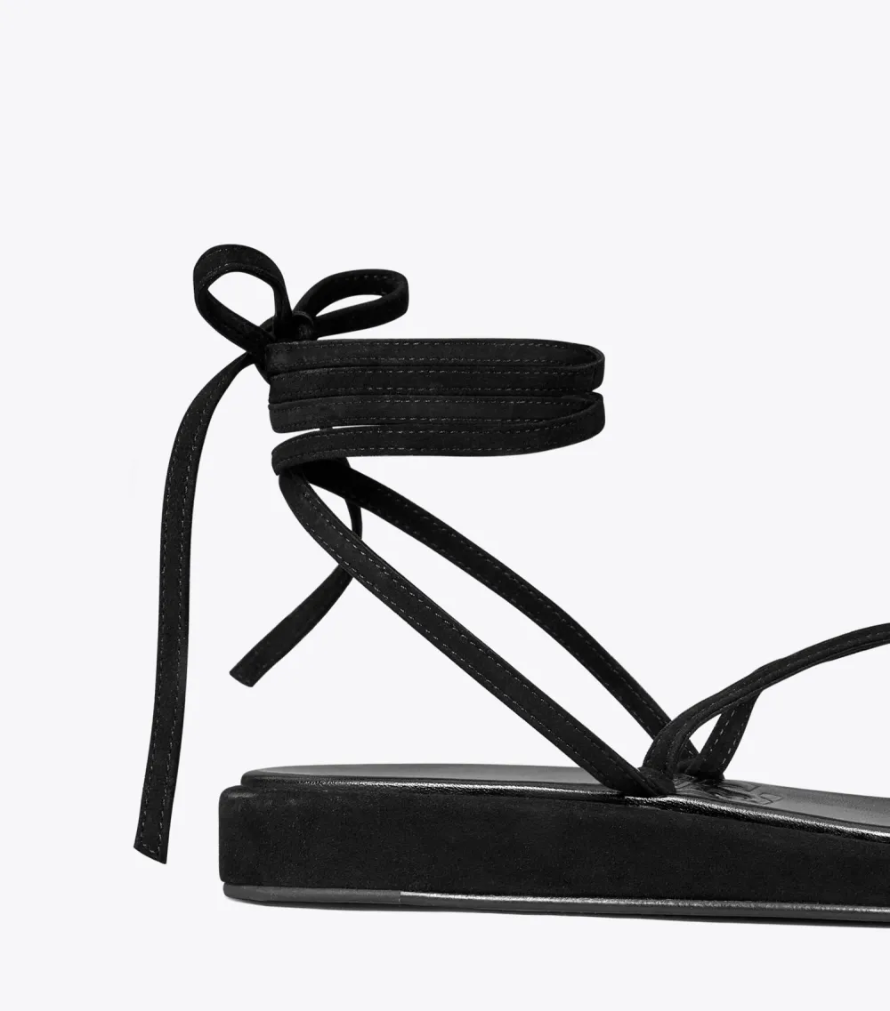 Capri Ankle Wrap Sandal
