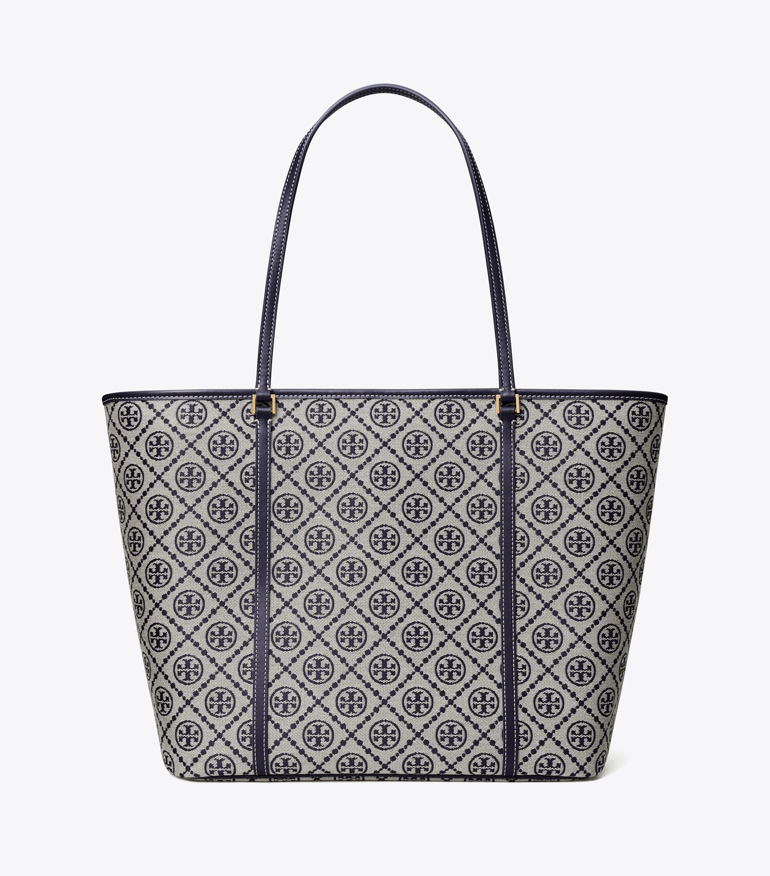 T Monogram Zip Tote