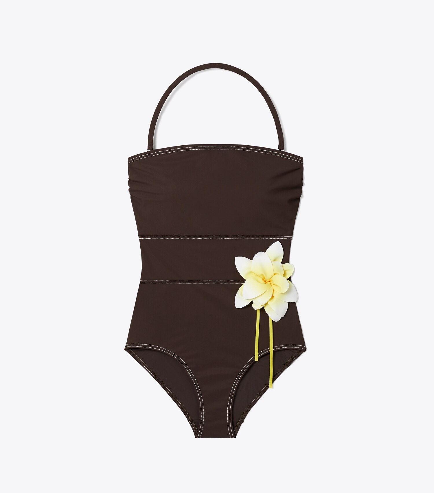 Flower Bandeau Swimsuit