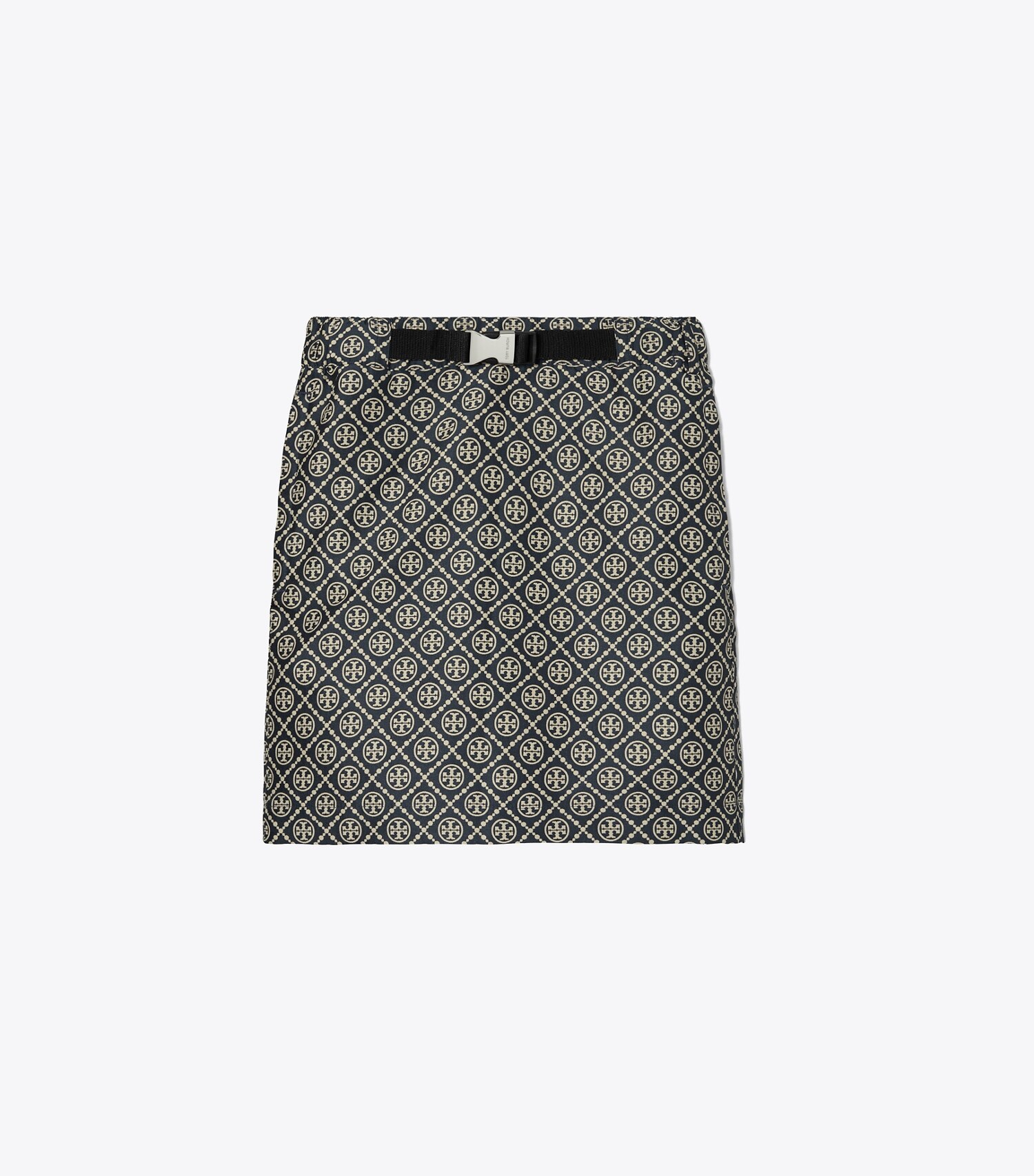 T Monogram Tech Jacquard Skirt