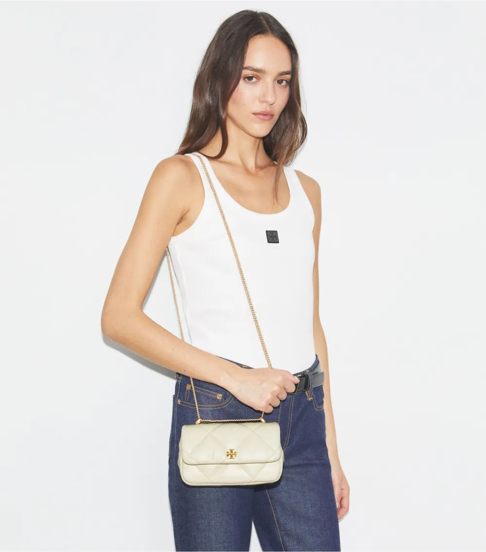 Mini Kira Diamond Quilt Flap Bag