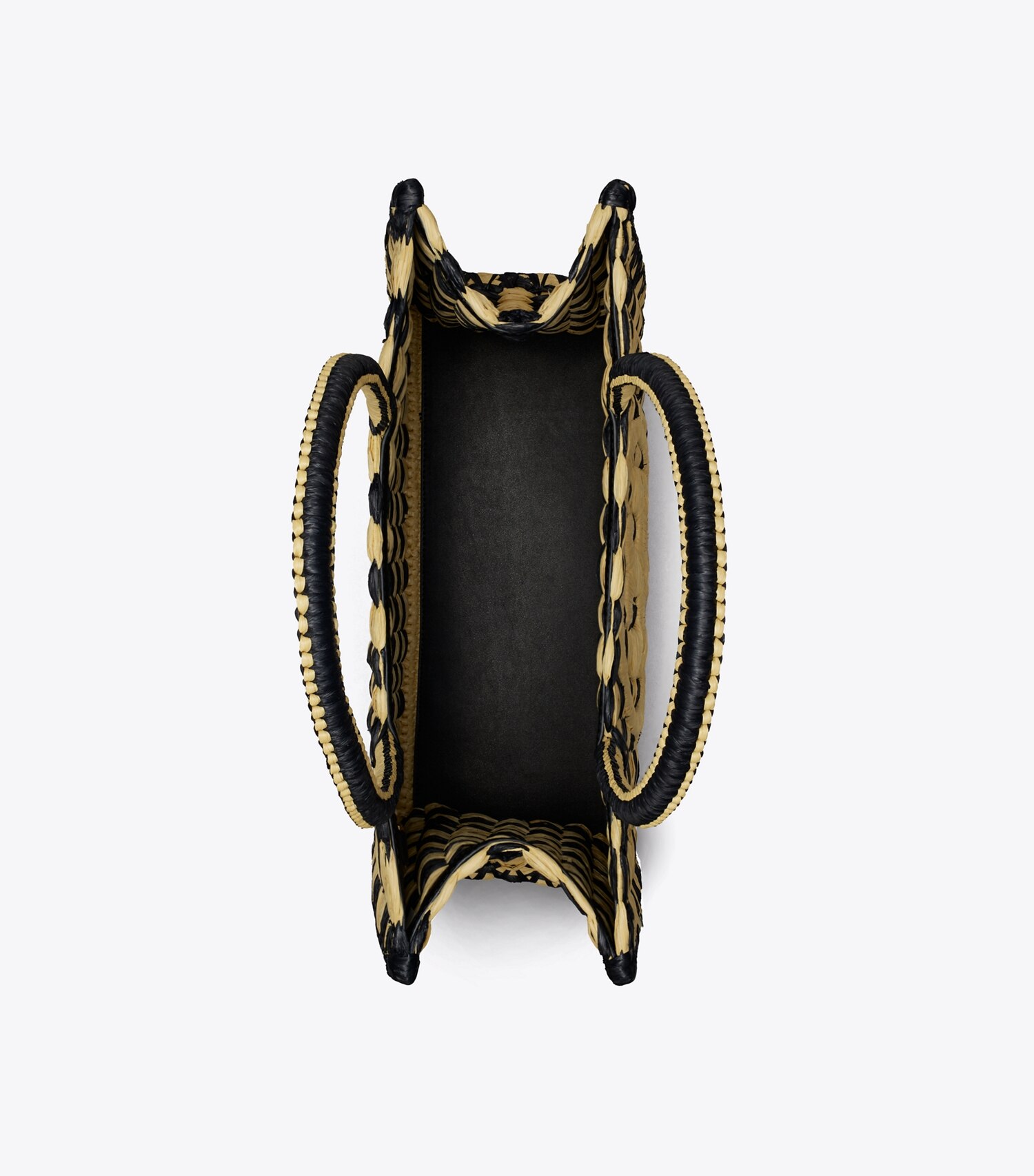 Small Ella Hand-Crocheted Checkered Tote