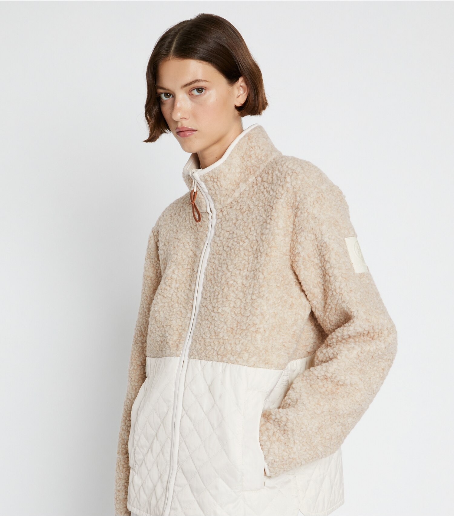 Fleece Quilted Jacket