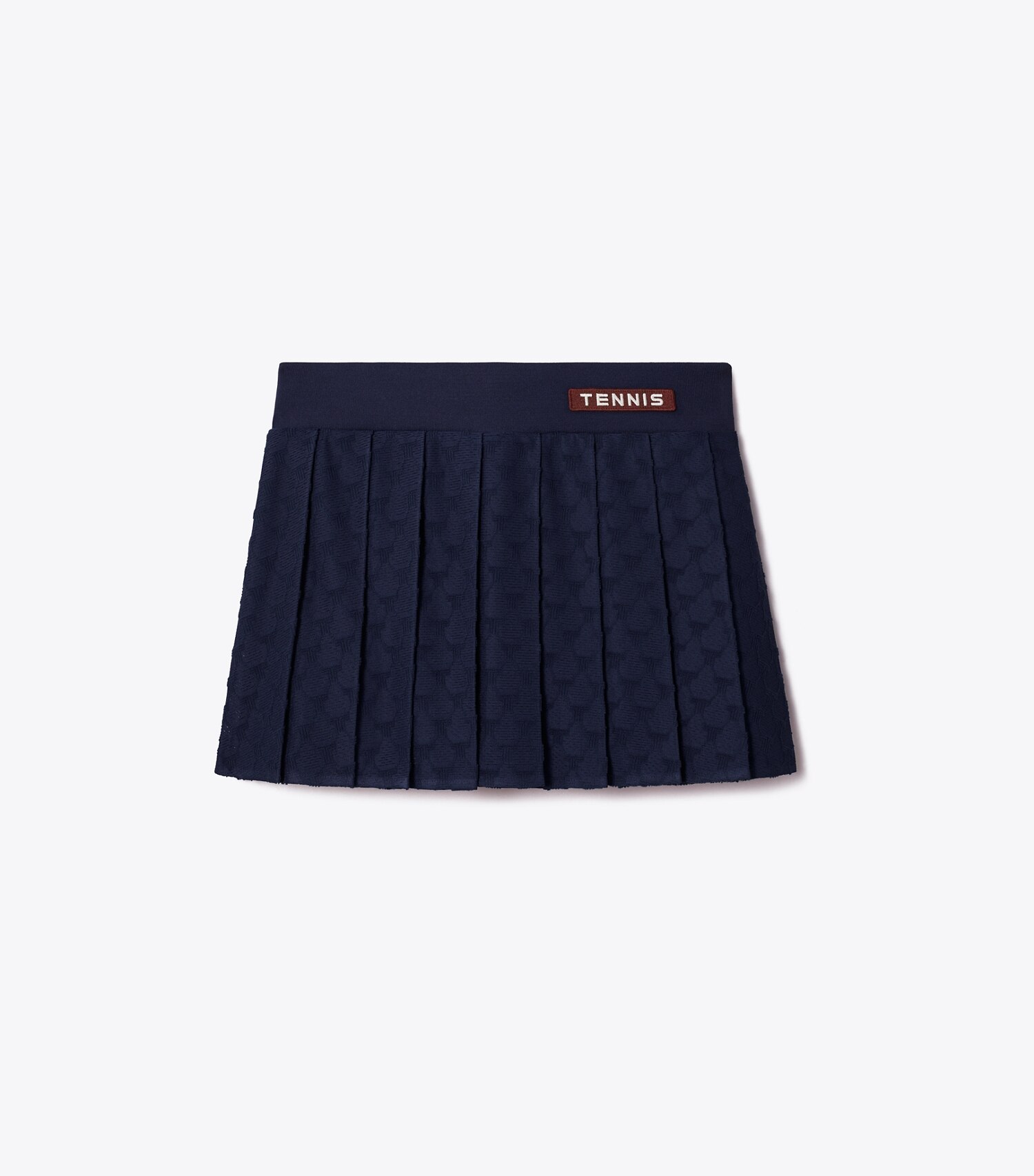 Terry Jacquard Mini Tennis Skirt