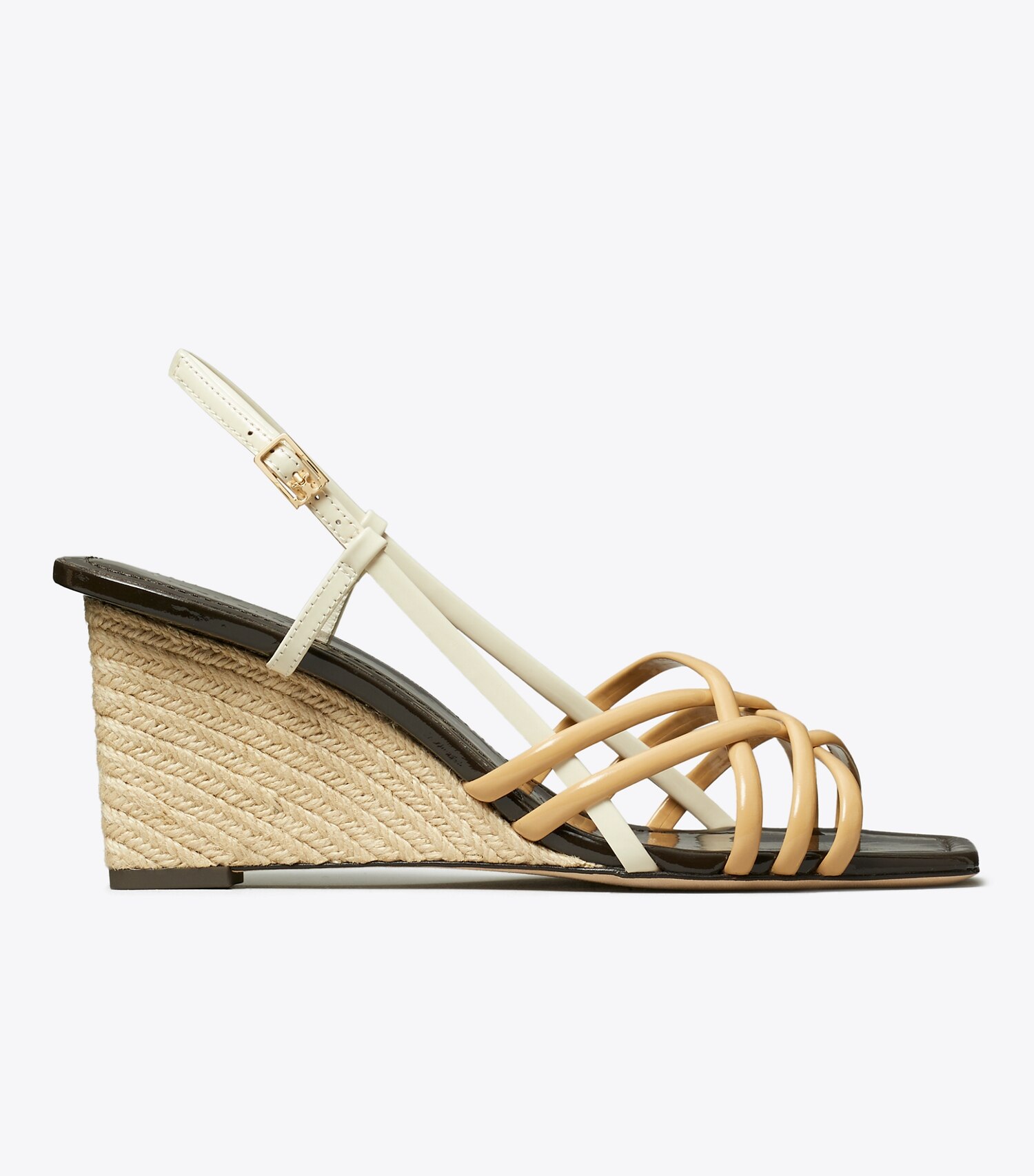 Multi-Strap Espadrille Wedge