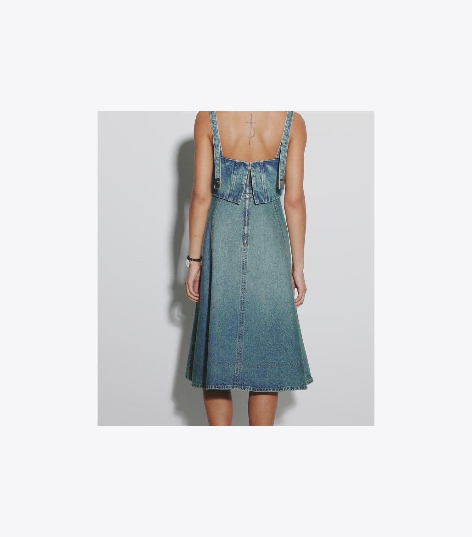 Cotton Denim Dress