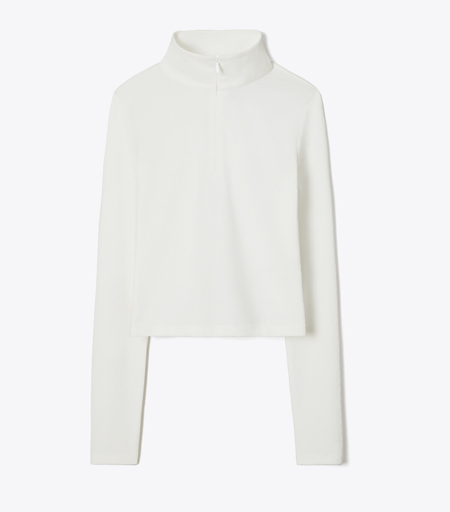 Cropped Jacquard Top