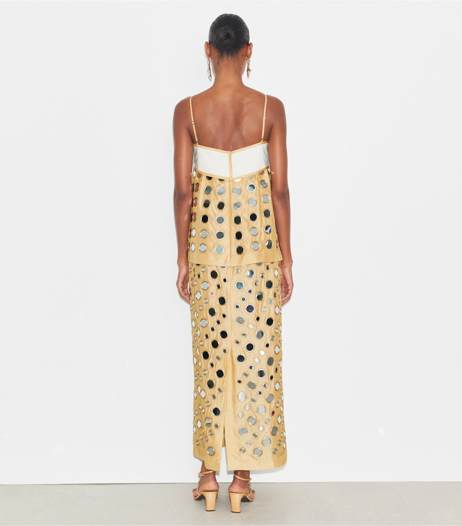 Layered Hand-Done Mirrorwork Dress