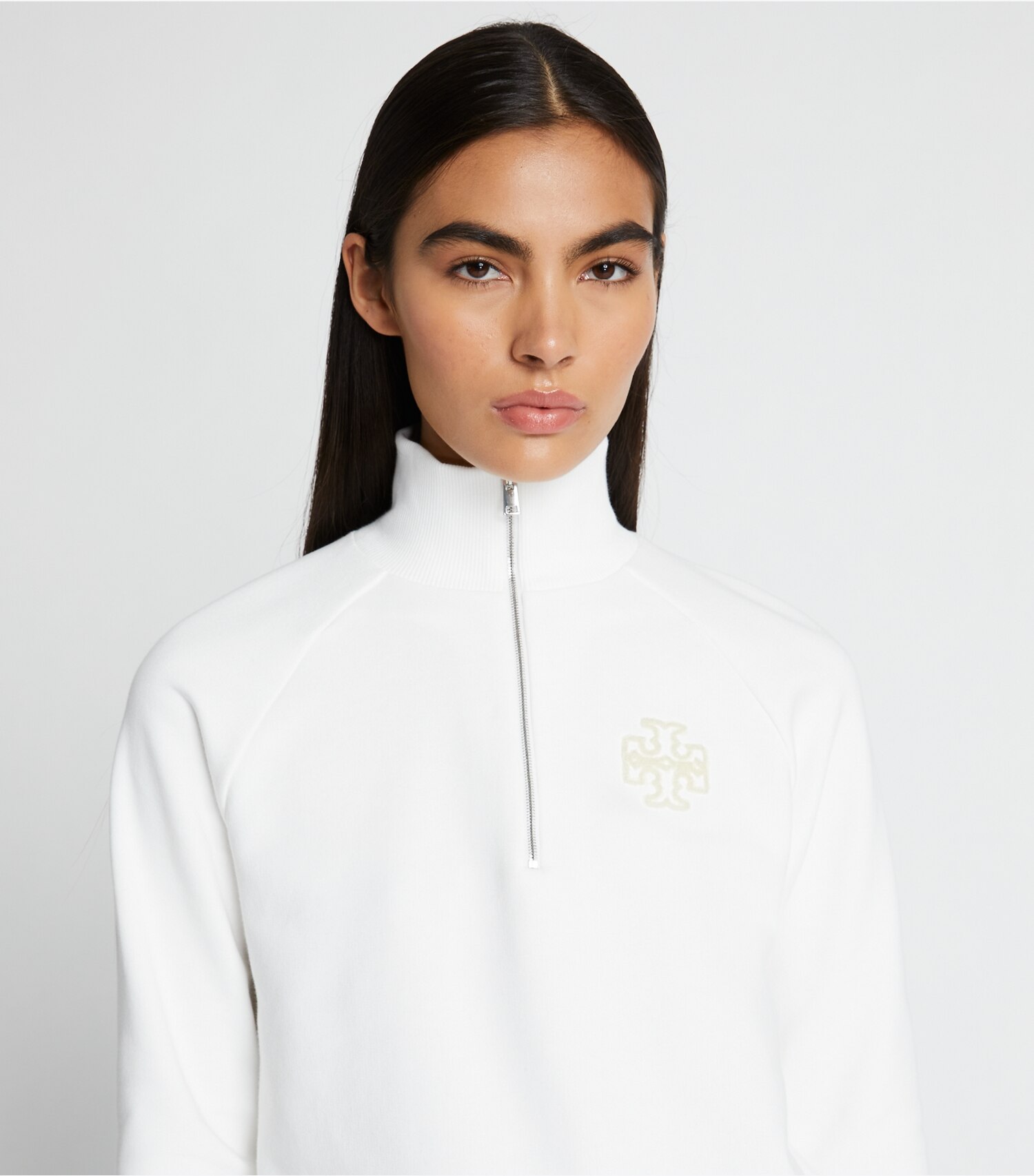 Heavy French Terry Half-Zip Sweatshirt