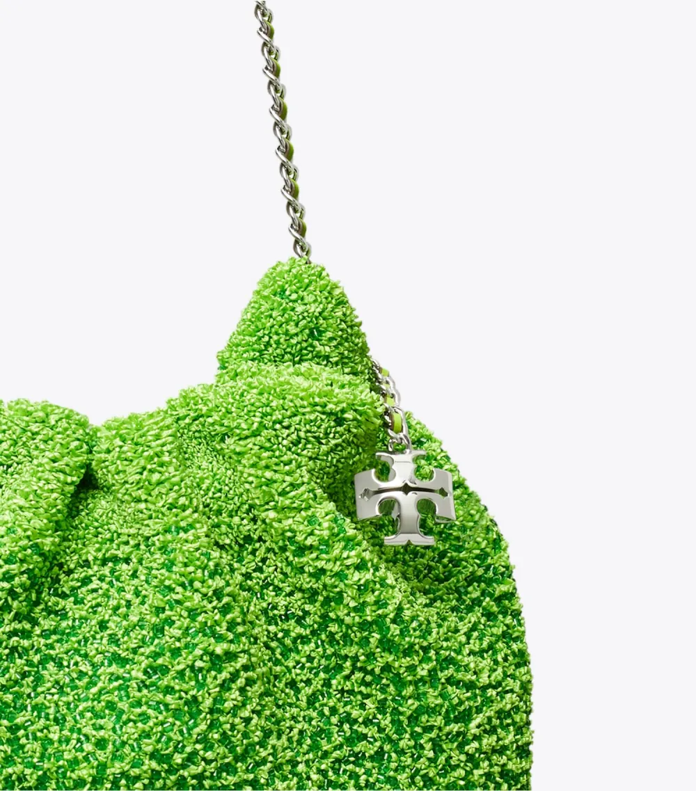 TB x BonBon Mini Fleming Embellished Hobo Bag