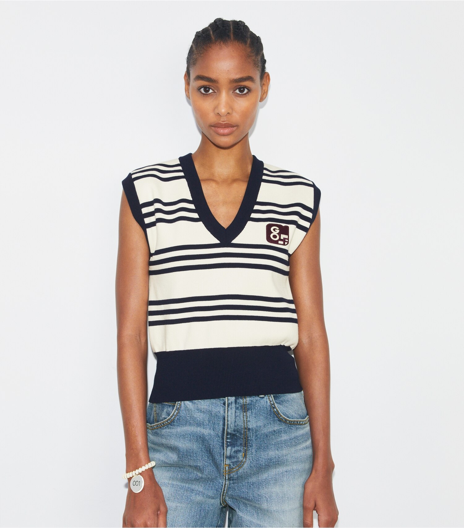 V-Neck Wool Sweater Vest