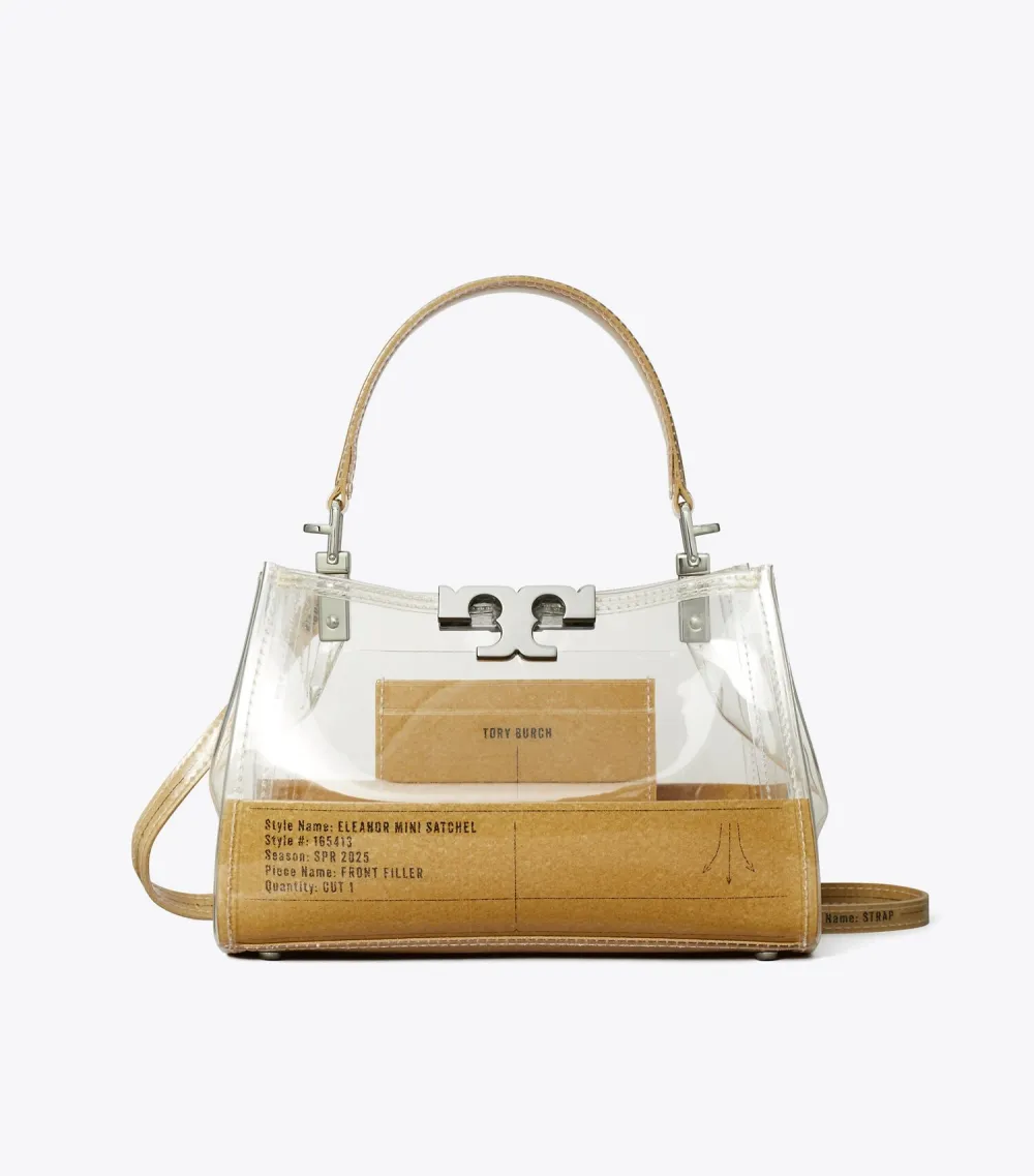 Mini Eleanor Clear Satchel