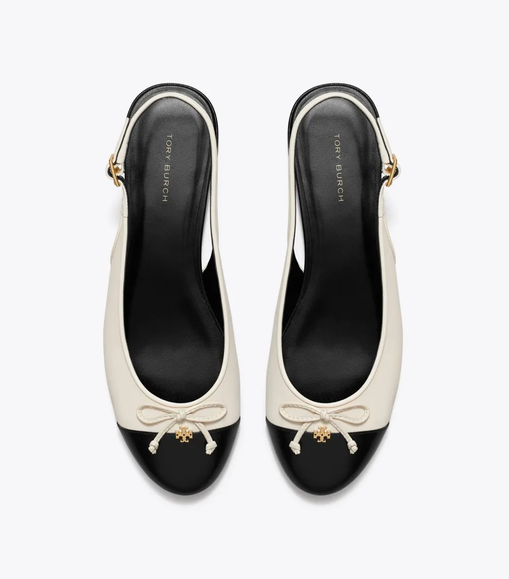 Cap-Toe Slingback