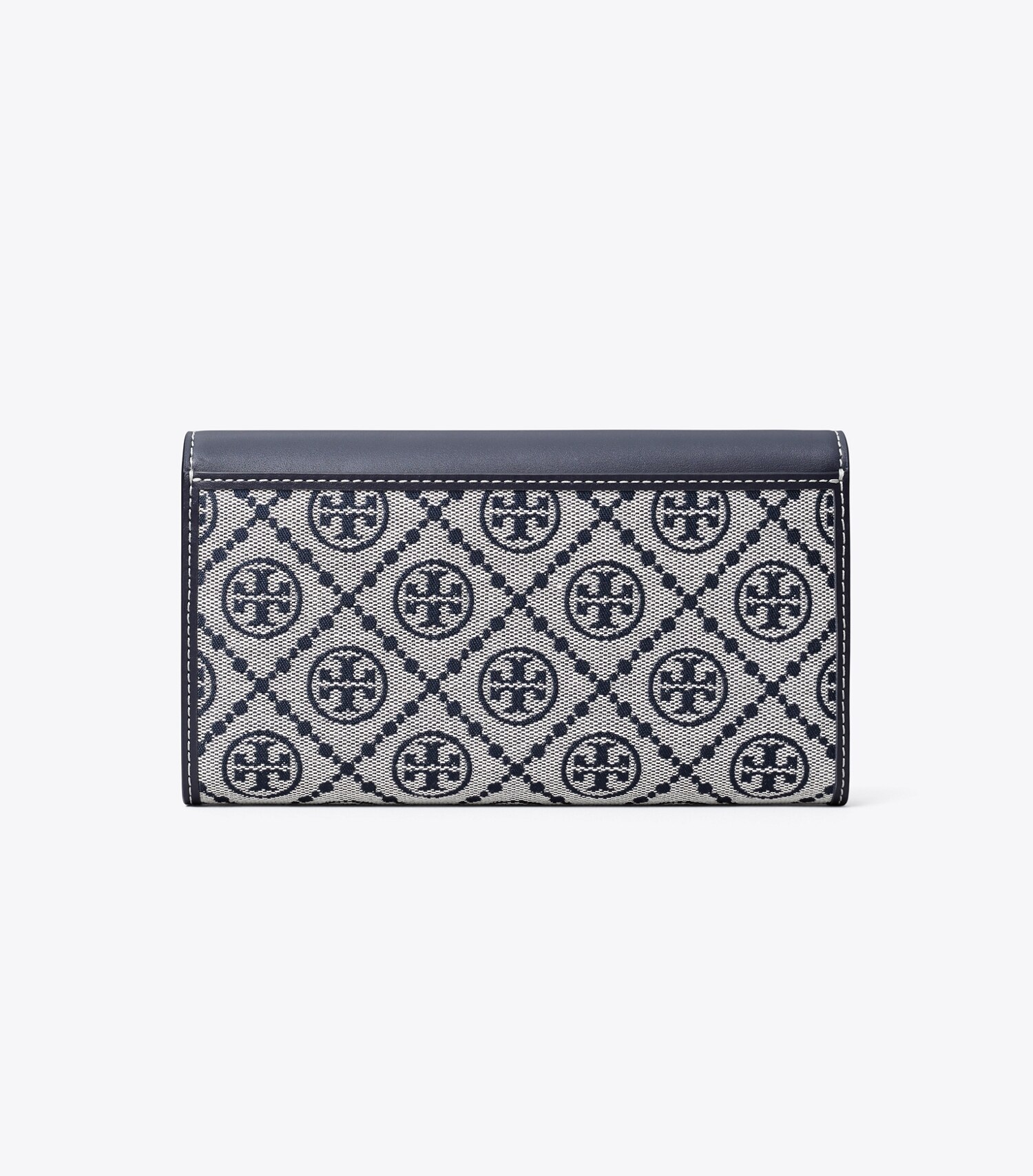 T Monogram Wide Envelope Wallet