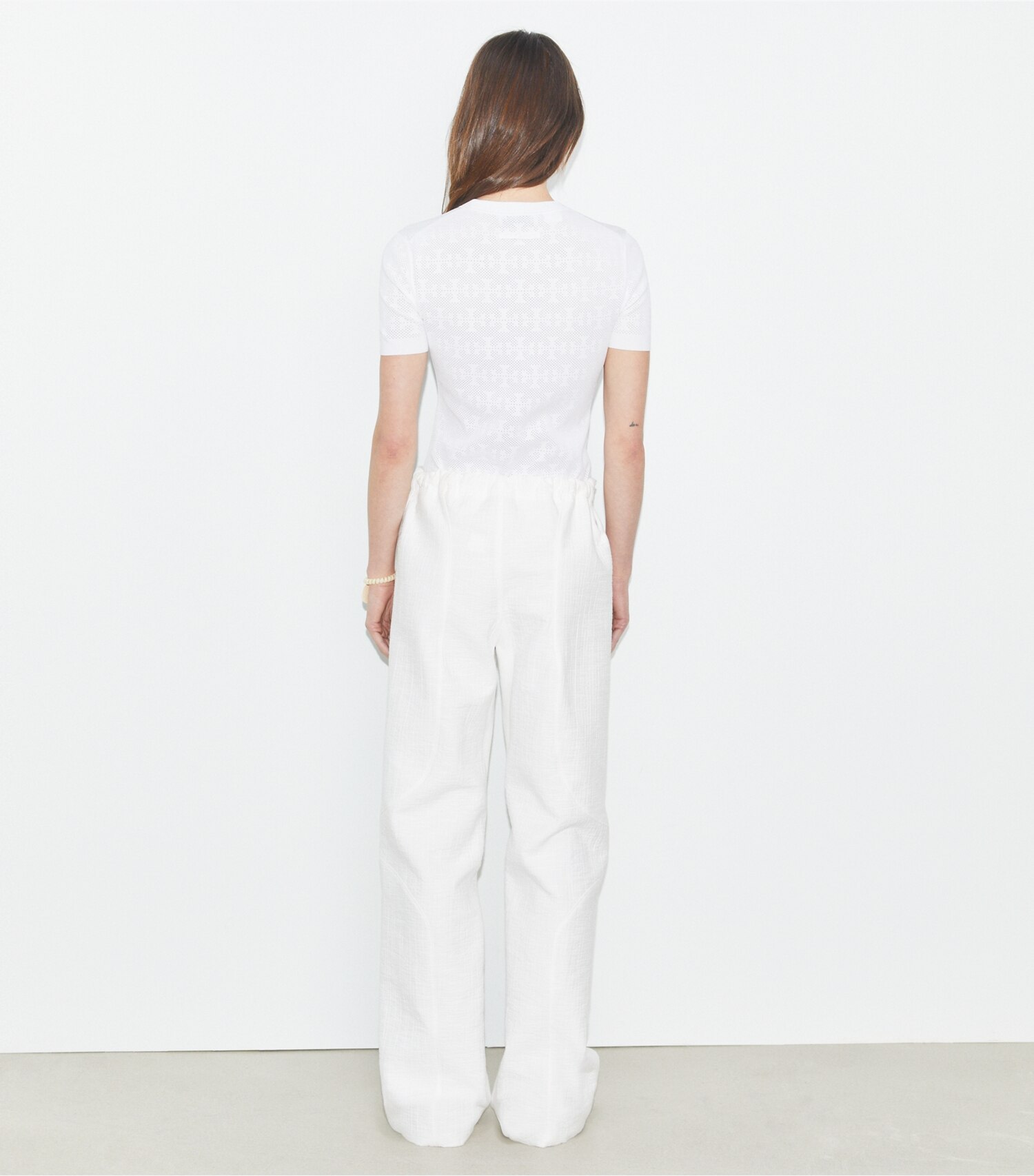 T Monogram Jacquard Sweater