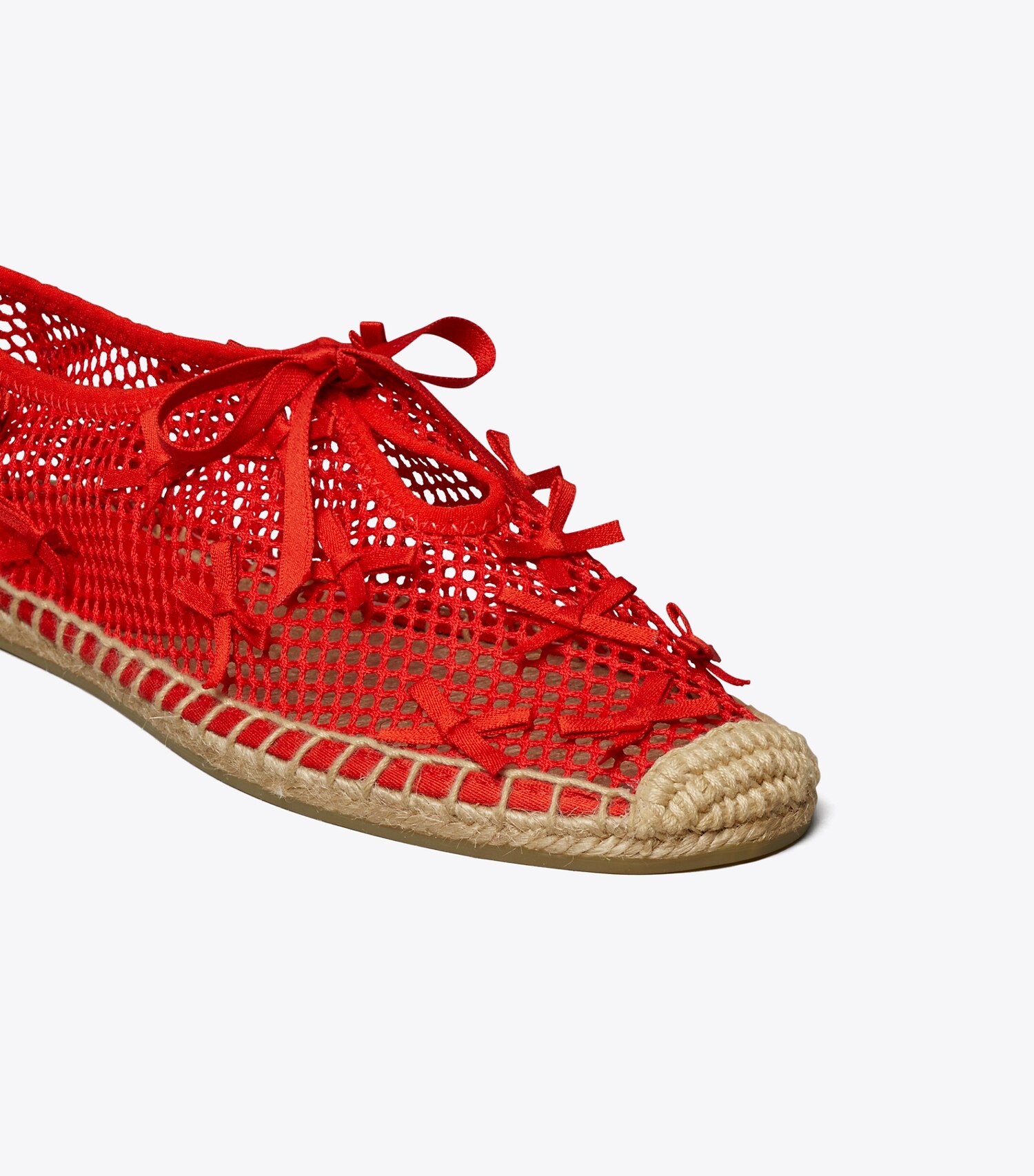 Mini Bow Mesh Espadrille