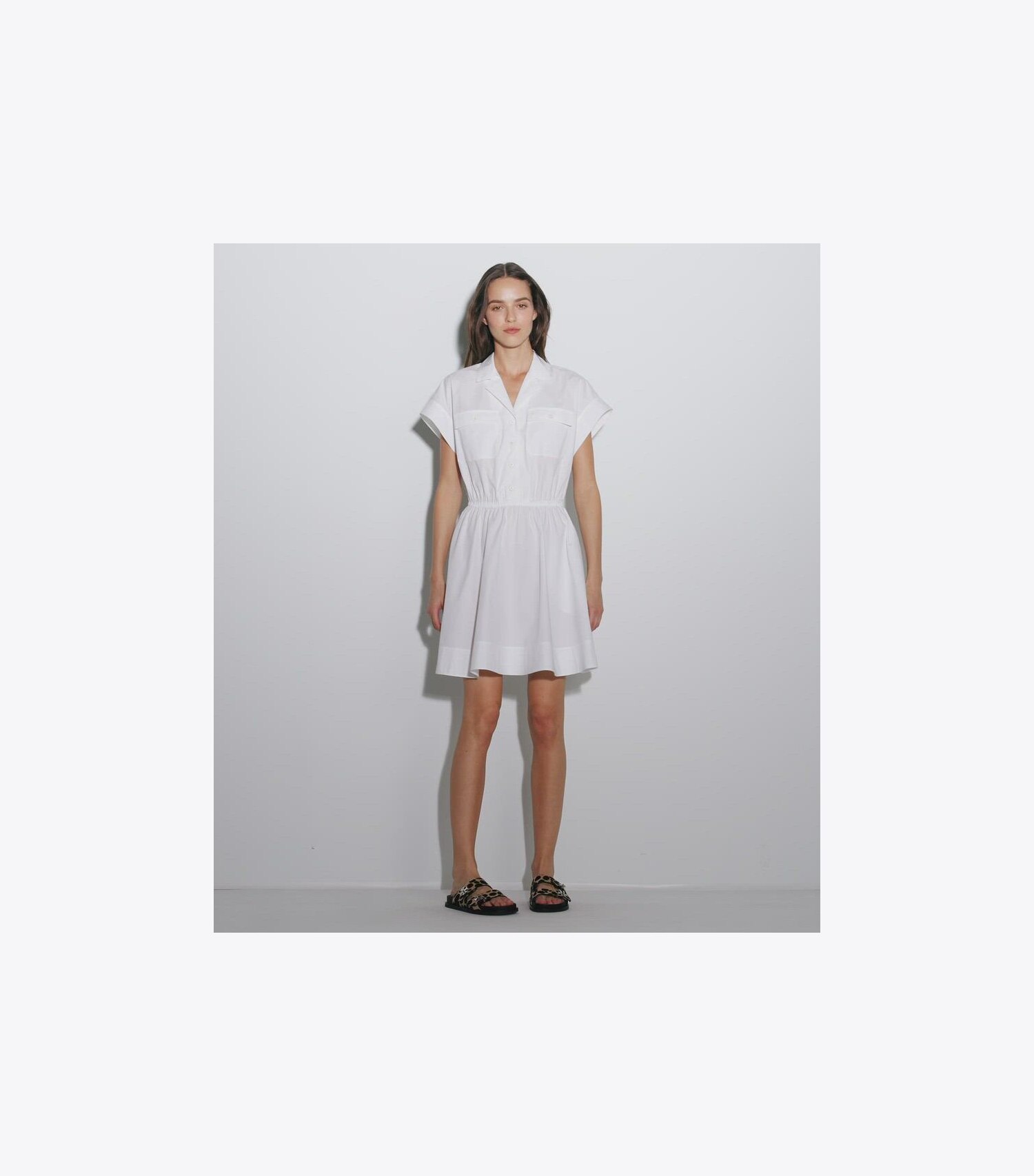 Cotton Poplin Shirtdress