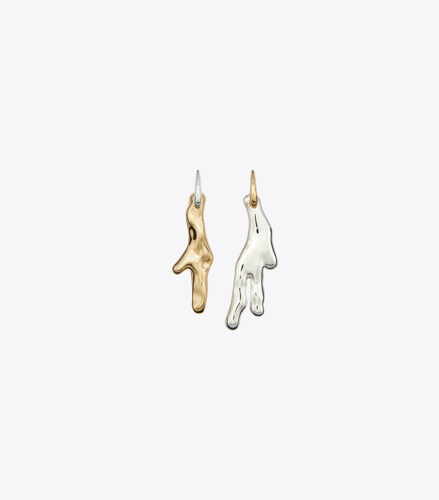 Coral Hoop Earrings