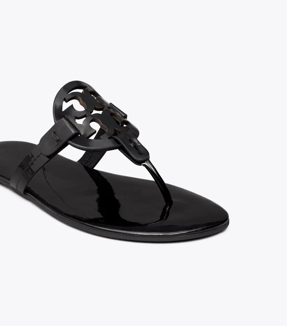 Miller Soft Patent Leather Sandal, Narrow