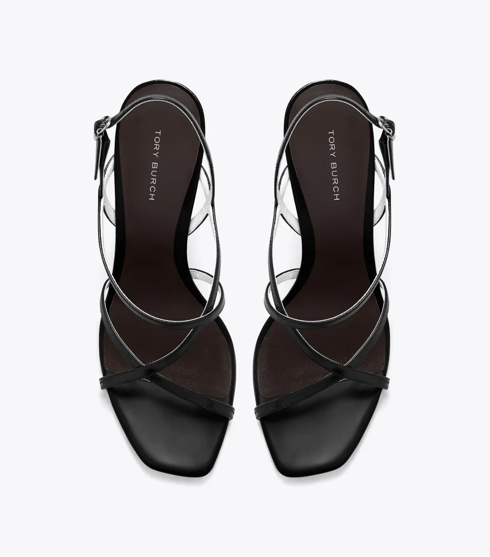 Multi-Strap Heeled Sandal