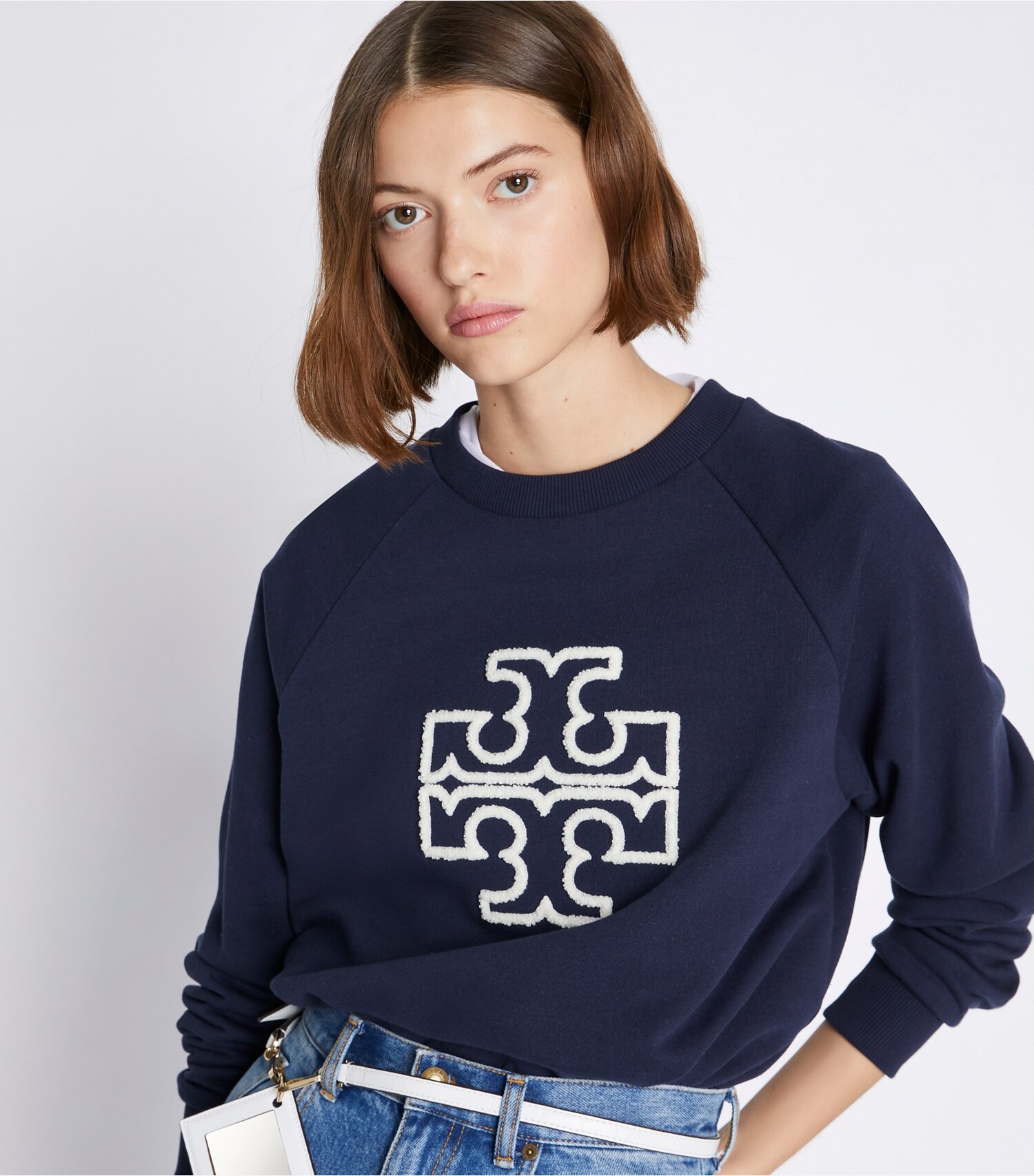 Heavy French Terry Logo Crewneck