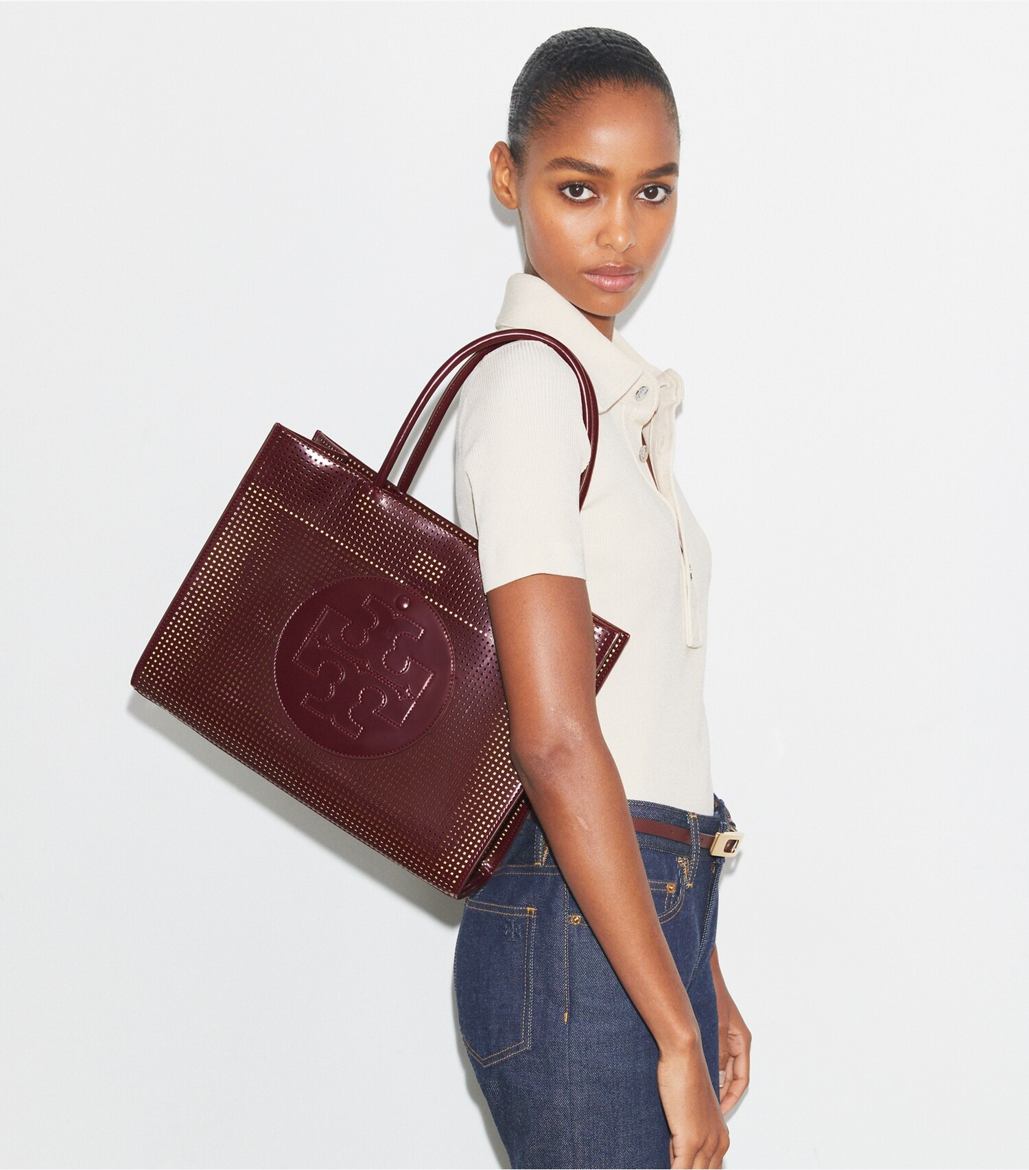 Small Ella Bio Perforated Tote