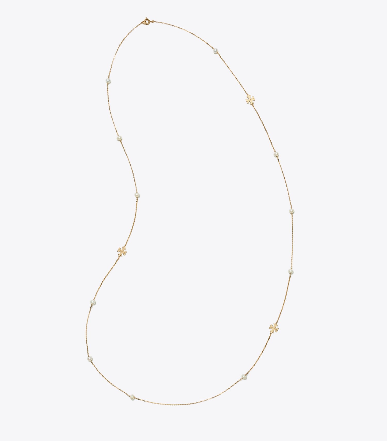 Long Kira Pearl Necklace