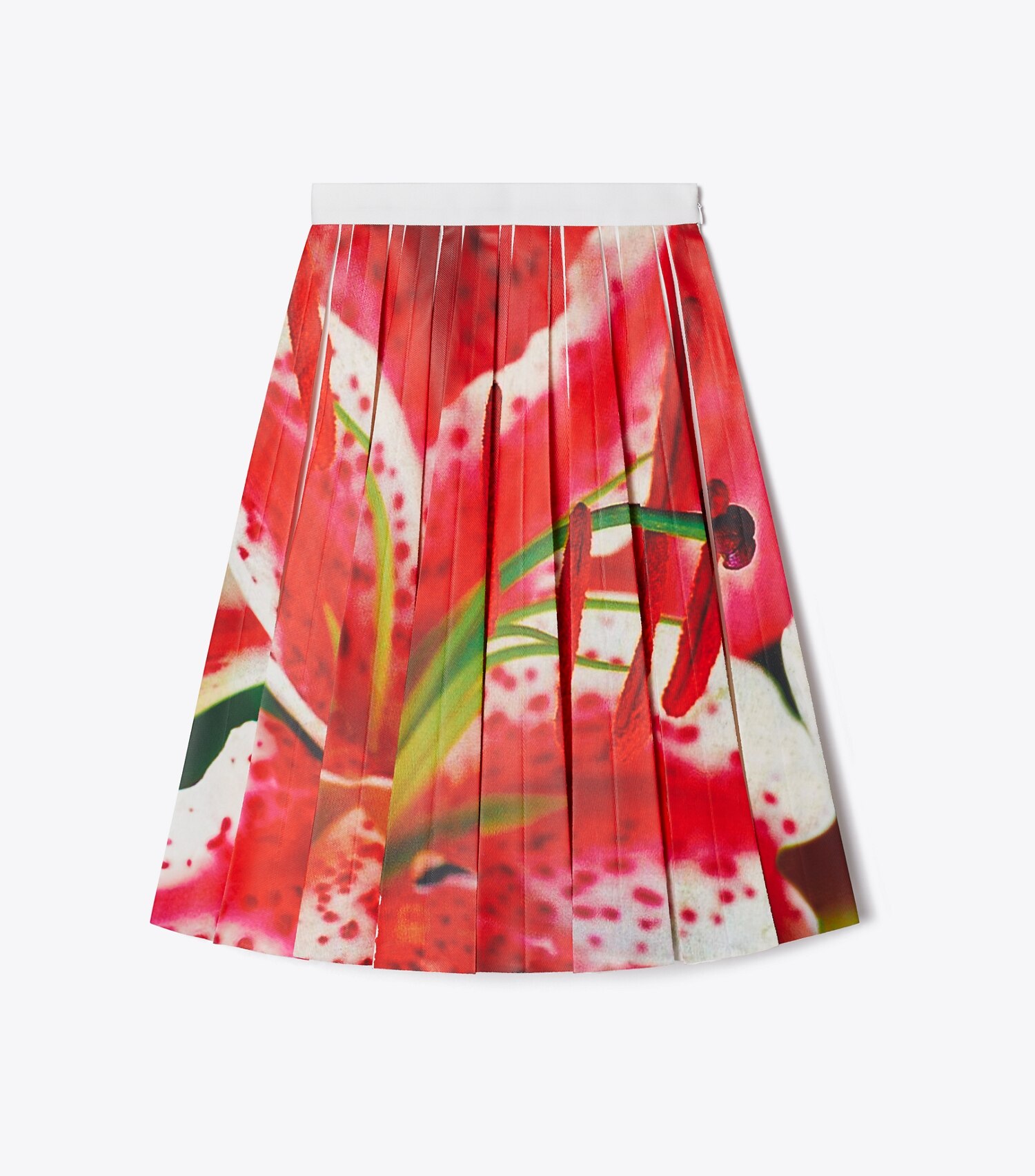 Printed Twill Skirt
