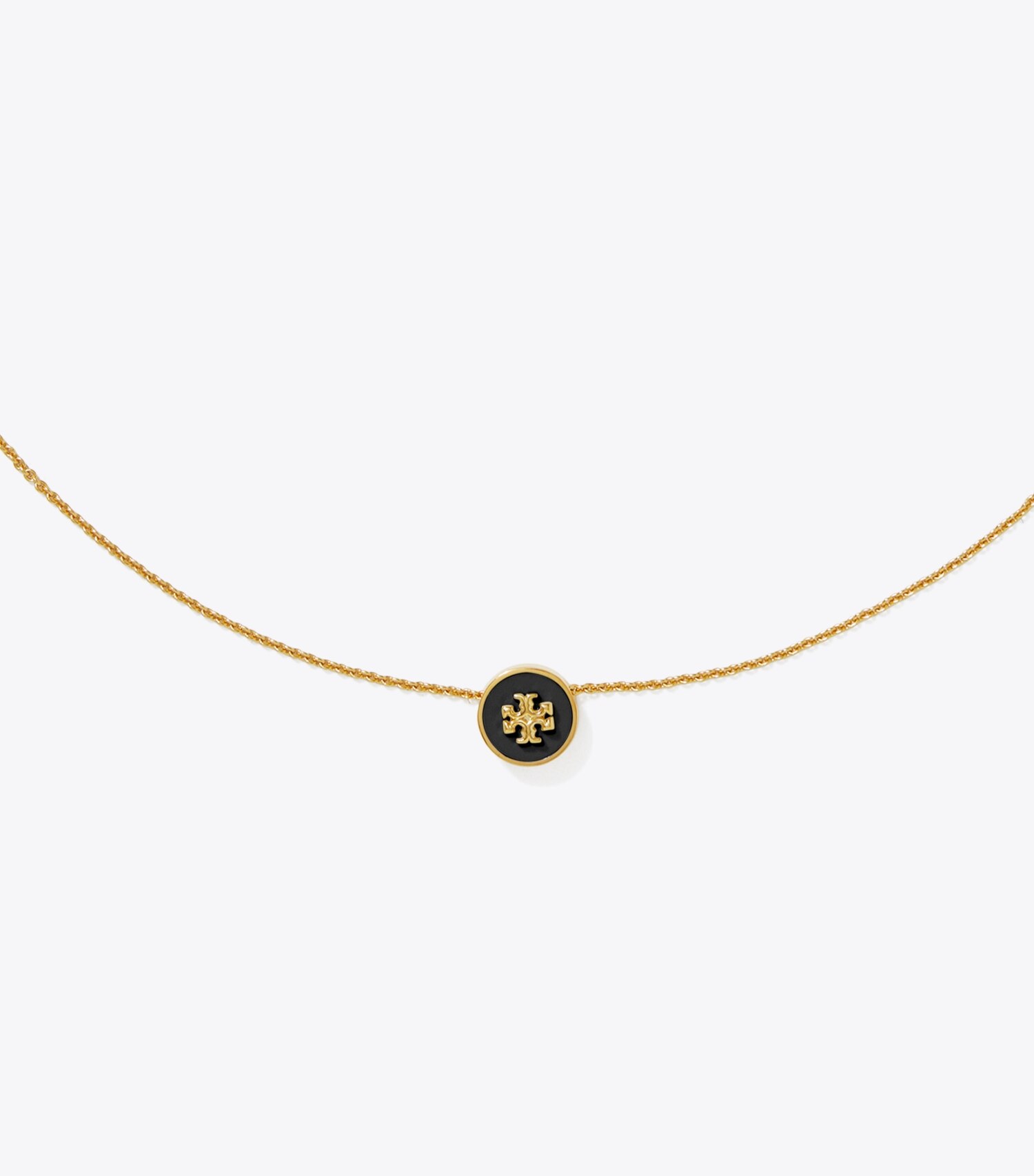 Kira Enamel Pendant Necklace