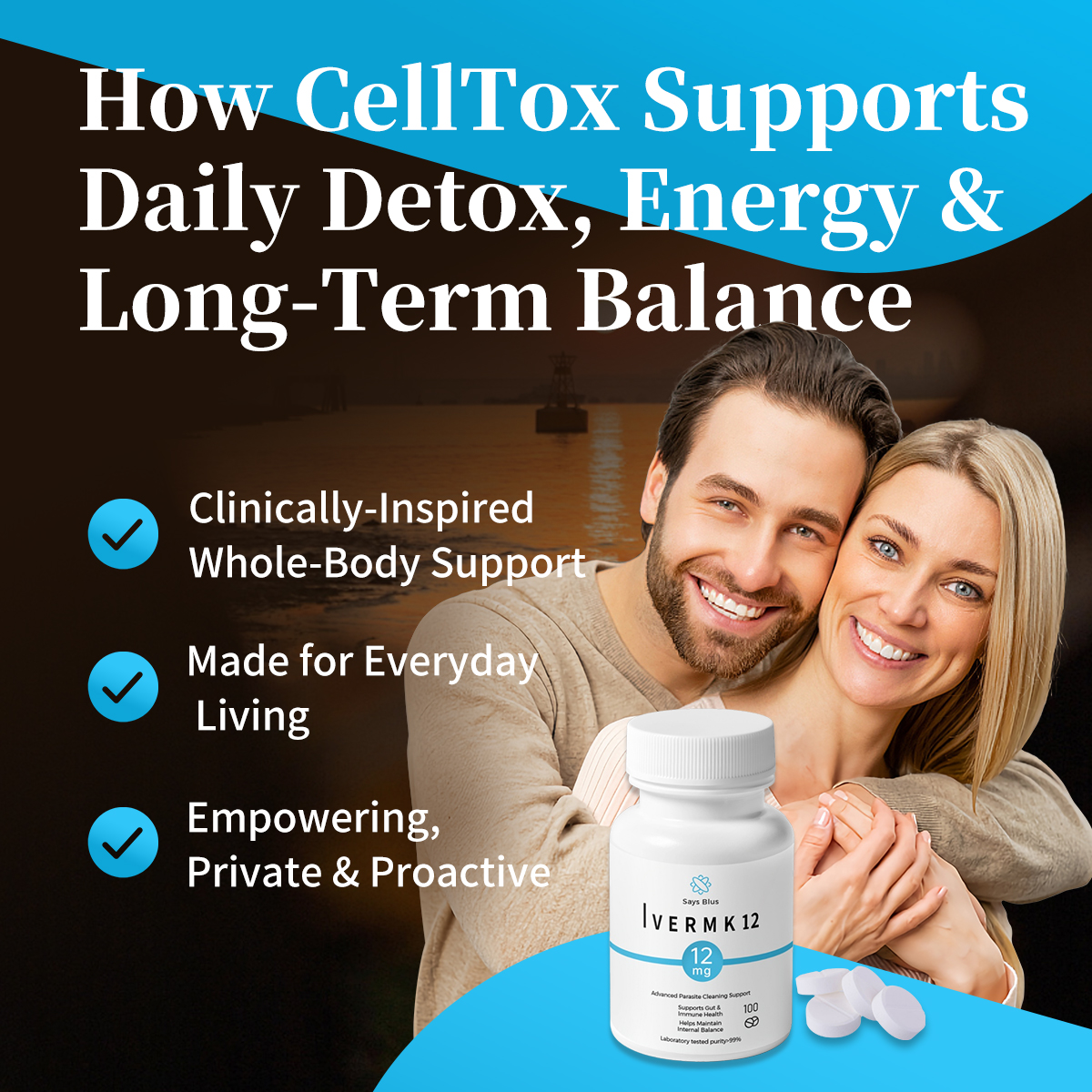 Saya Blus IVERMK12mg 100 Tablets