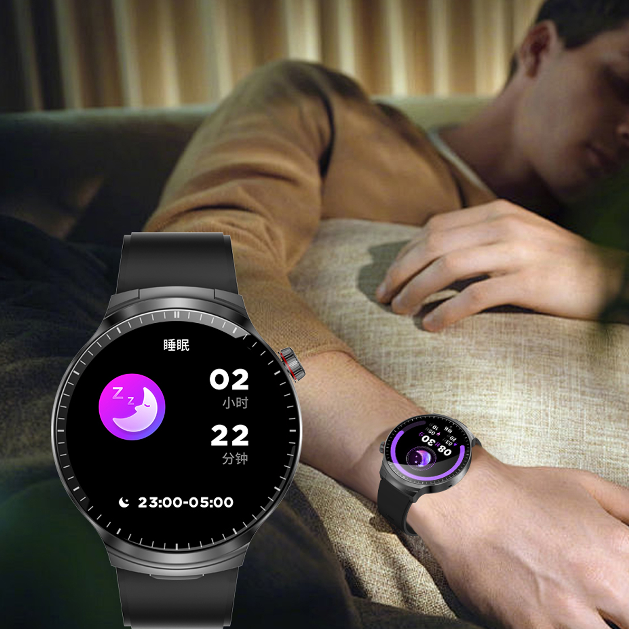 T100 2 in 1 Smart Watch with Earbuds