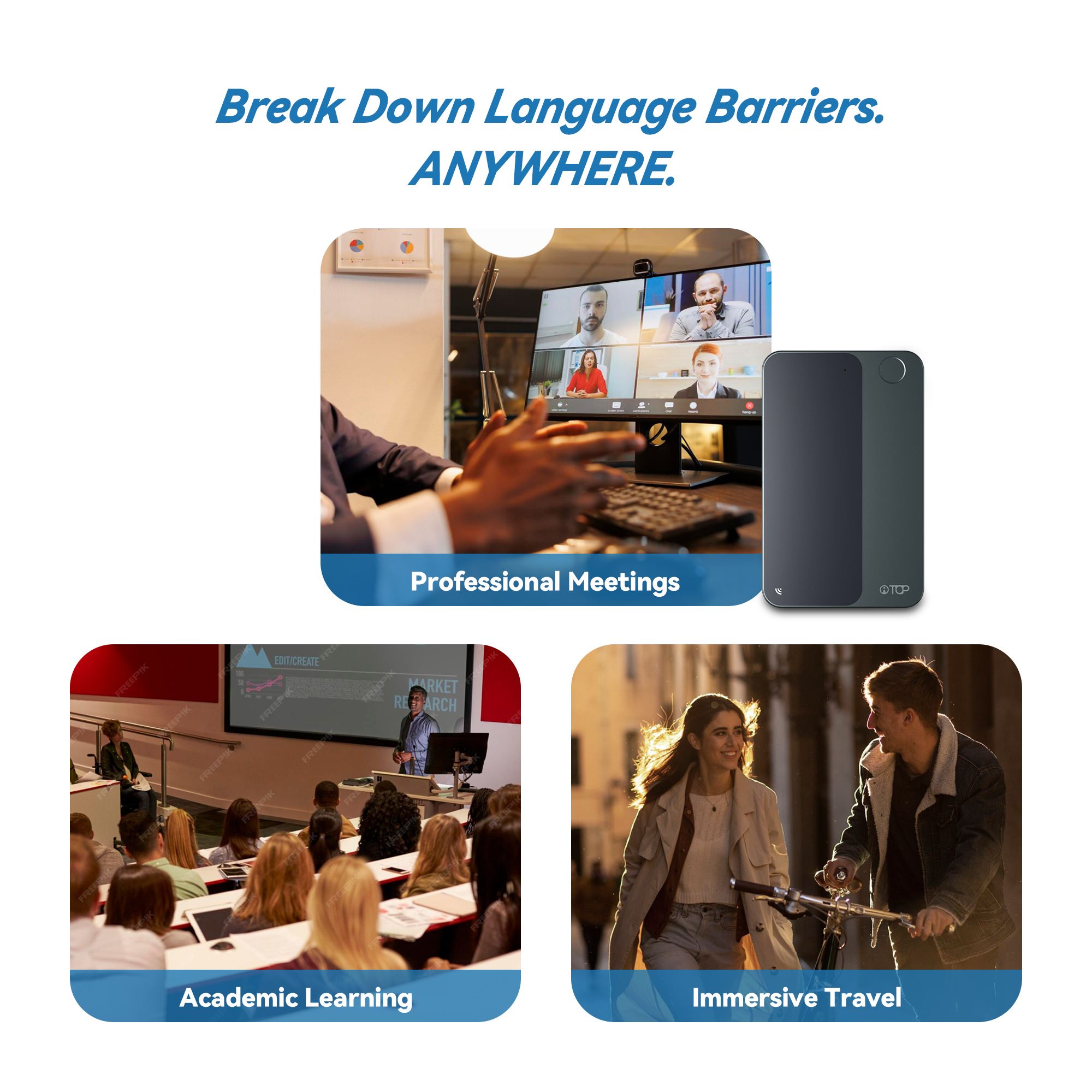 AI-103 Mobile Magnetic Card -Size Translator