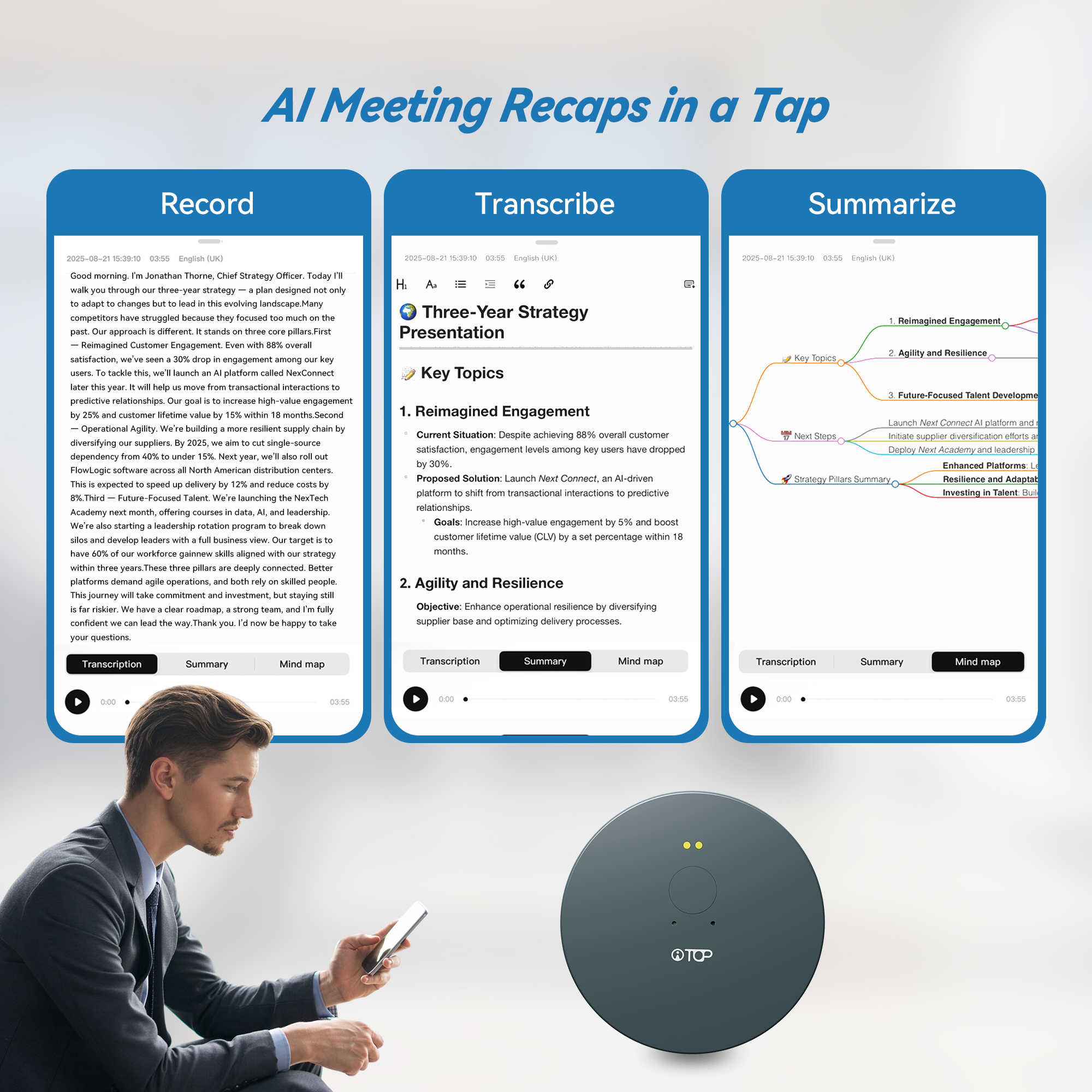 AI-101 Mobile Magnetic Round Translator