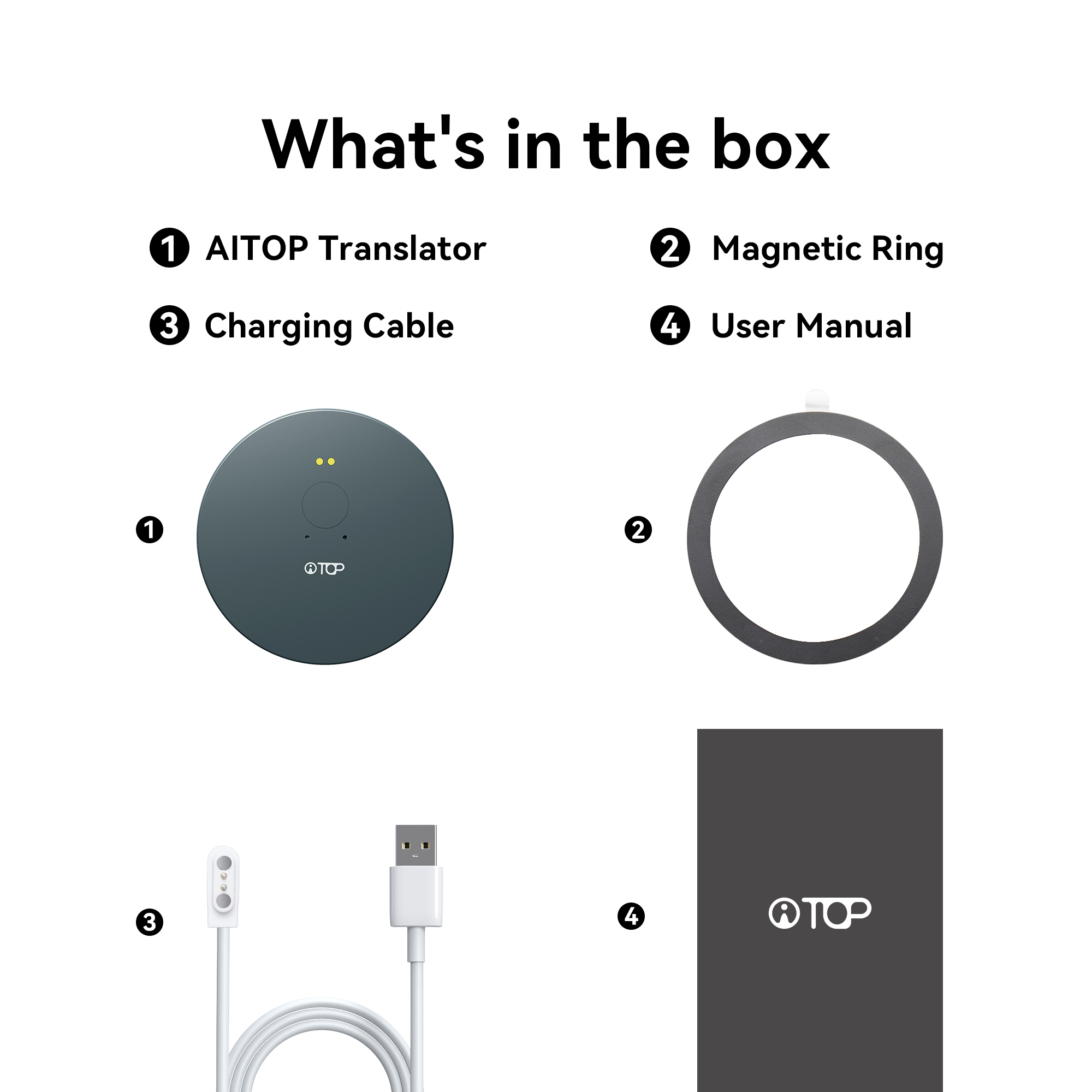 AI-101 Mobile Magnetic Round Translator