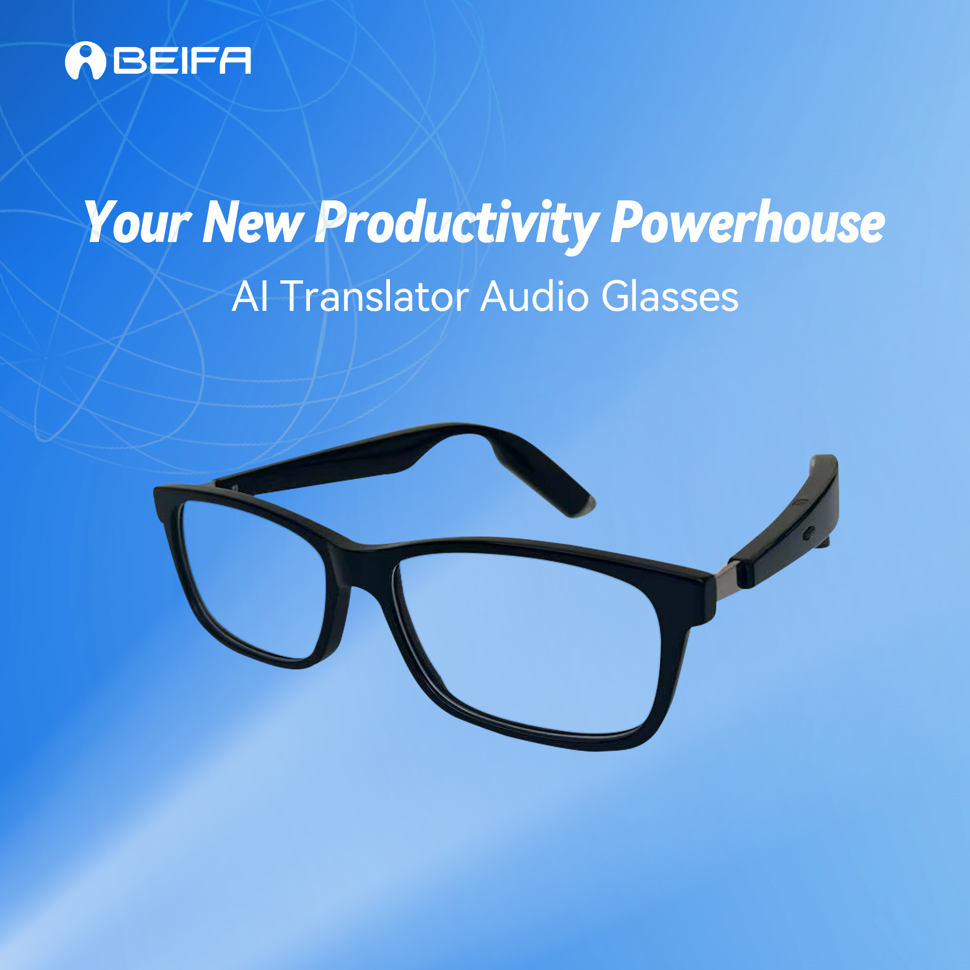 AI Translation Audio Glasses