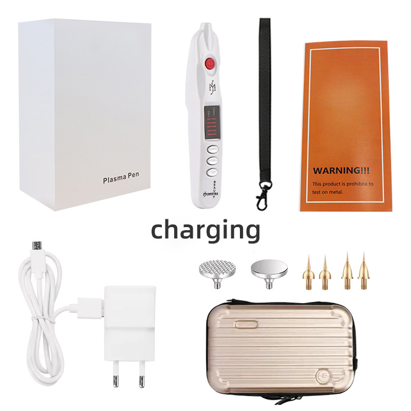 Electronic Acupuncture Point Massage Pen Usb Rechargeable Mole Removal Electric Needle Laser Acupuncture Pen