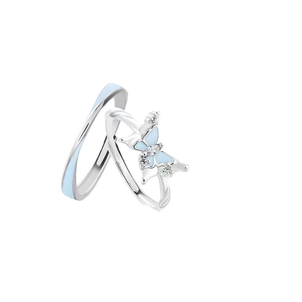 Fantasy Blue Butterfly Ring A