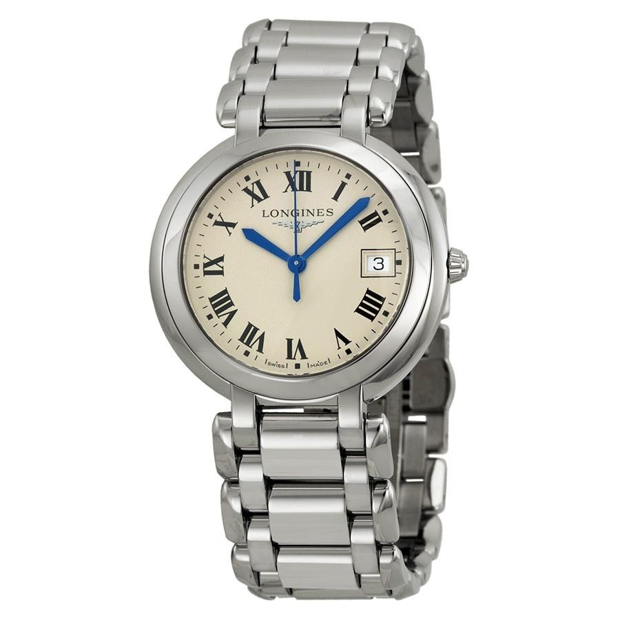 Longines Women's L81144716 PrimaLuna Stainless Steel Watch