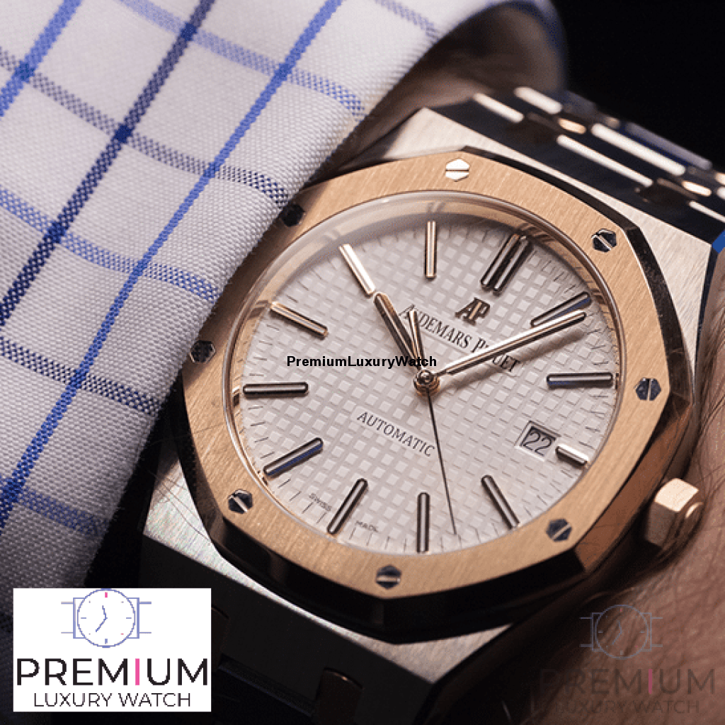 Audemars piguet Royal Oak Selfwinding 41mm Steel and Rose Gold Selfwinding