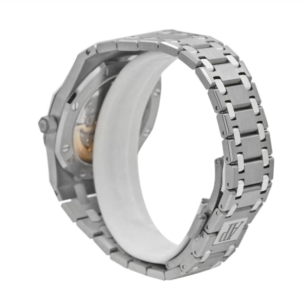 Audemars Piguet Royal Oak Jumbo Extra-Thin, 39mm, Titanium, blue dial, 15202IP.OO.1240IP.01