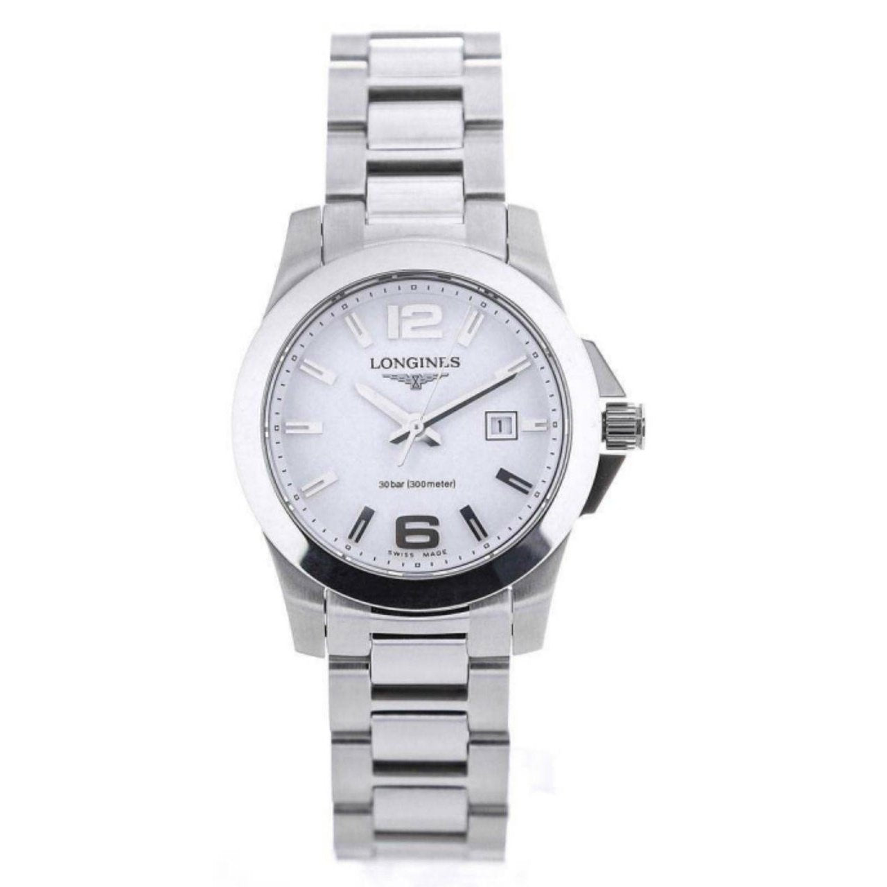 Longines Women's L32774166 Conquest Stainless Steel Watch