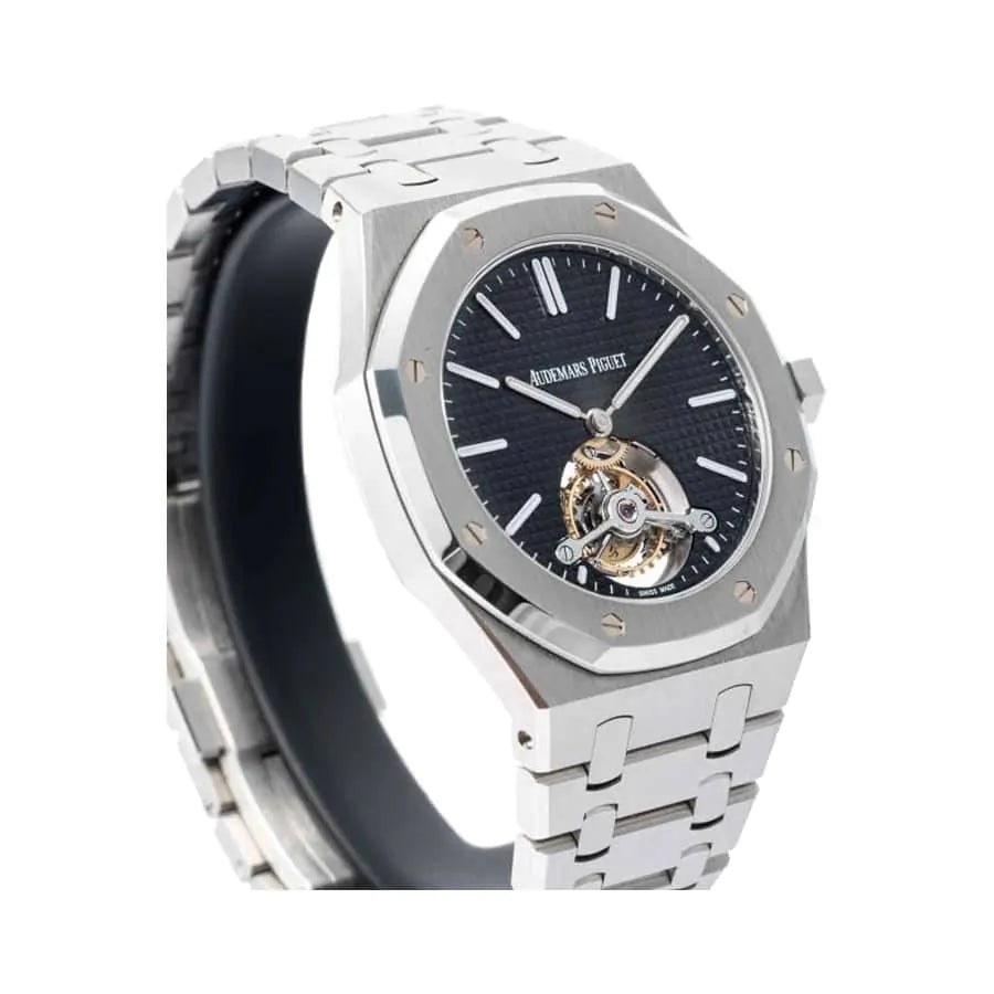 Audemars piguet Royal Oak Selfwinding Tourbillon 41MM Black Dial Watch