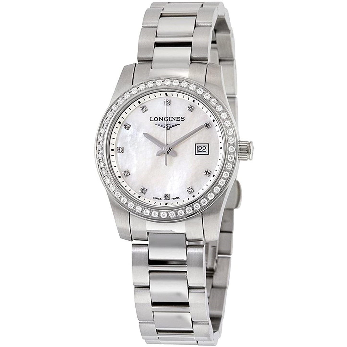 Longines Women's L33000876 Conquest Stainless Steel Watch
